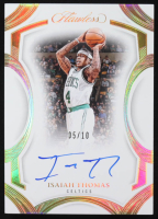 Isaiah Thomas 2024-25 Panini Flawless Flawless Frame Signatures Gold #20 #05/10 at PristineAuction.com
