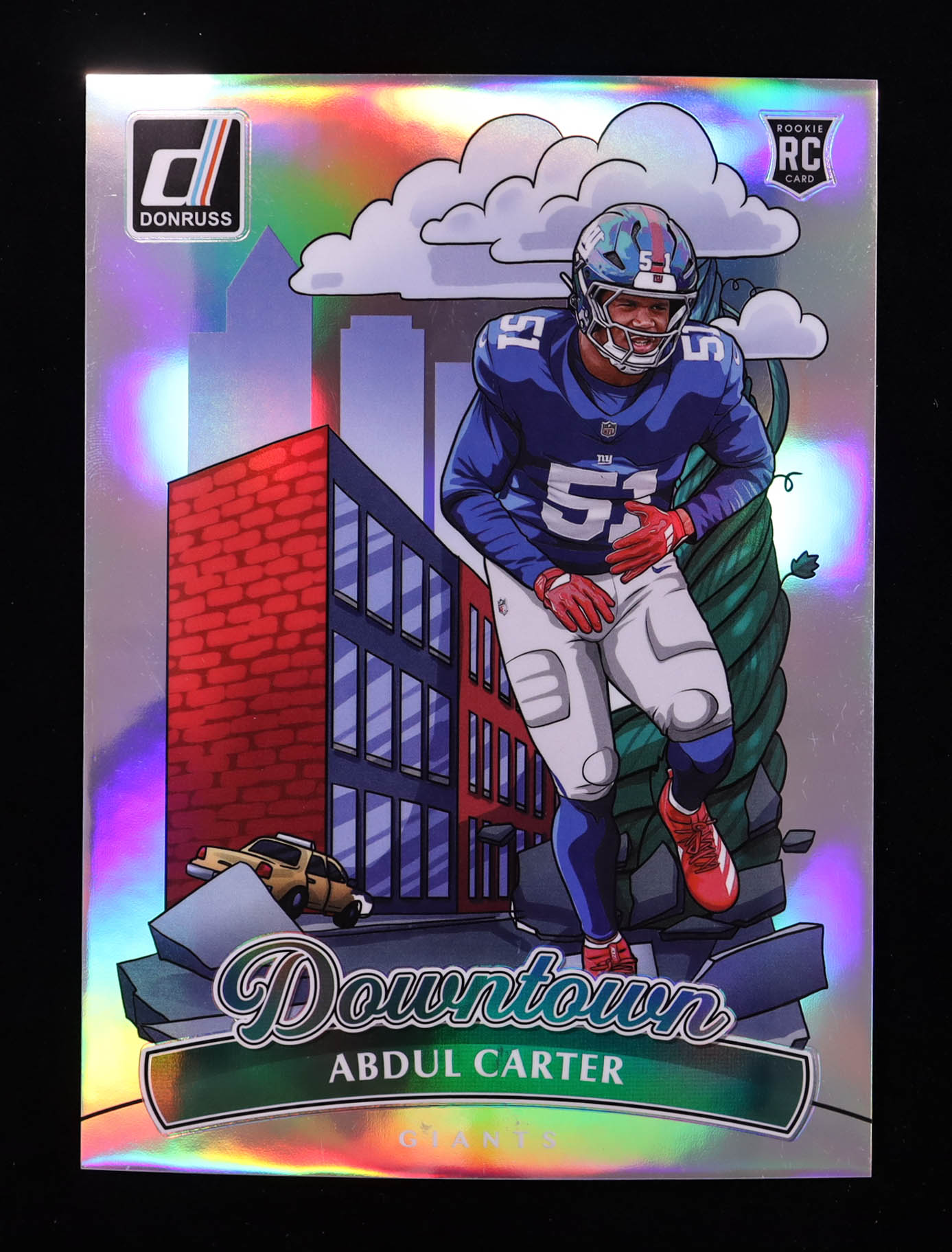 Abdul Carter 2025 Donruss Downtown! Oversize #20 RC at PristineAuction.com Abdul Carter 2025 Donruss Downtown! Oversize #20 RC at PristineAuction.com