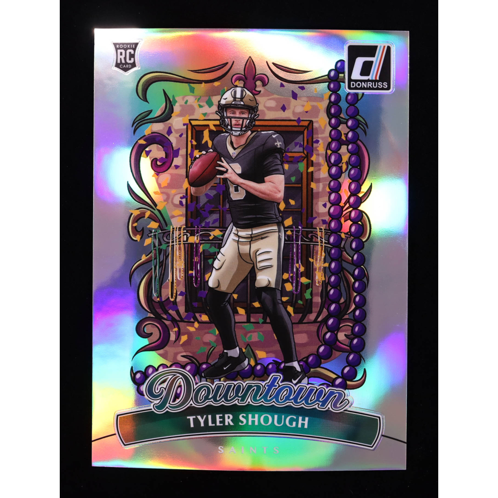 Tyler Shough 2025 Donruss Downtown! Oversize #19 RC at PristineAuction.com