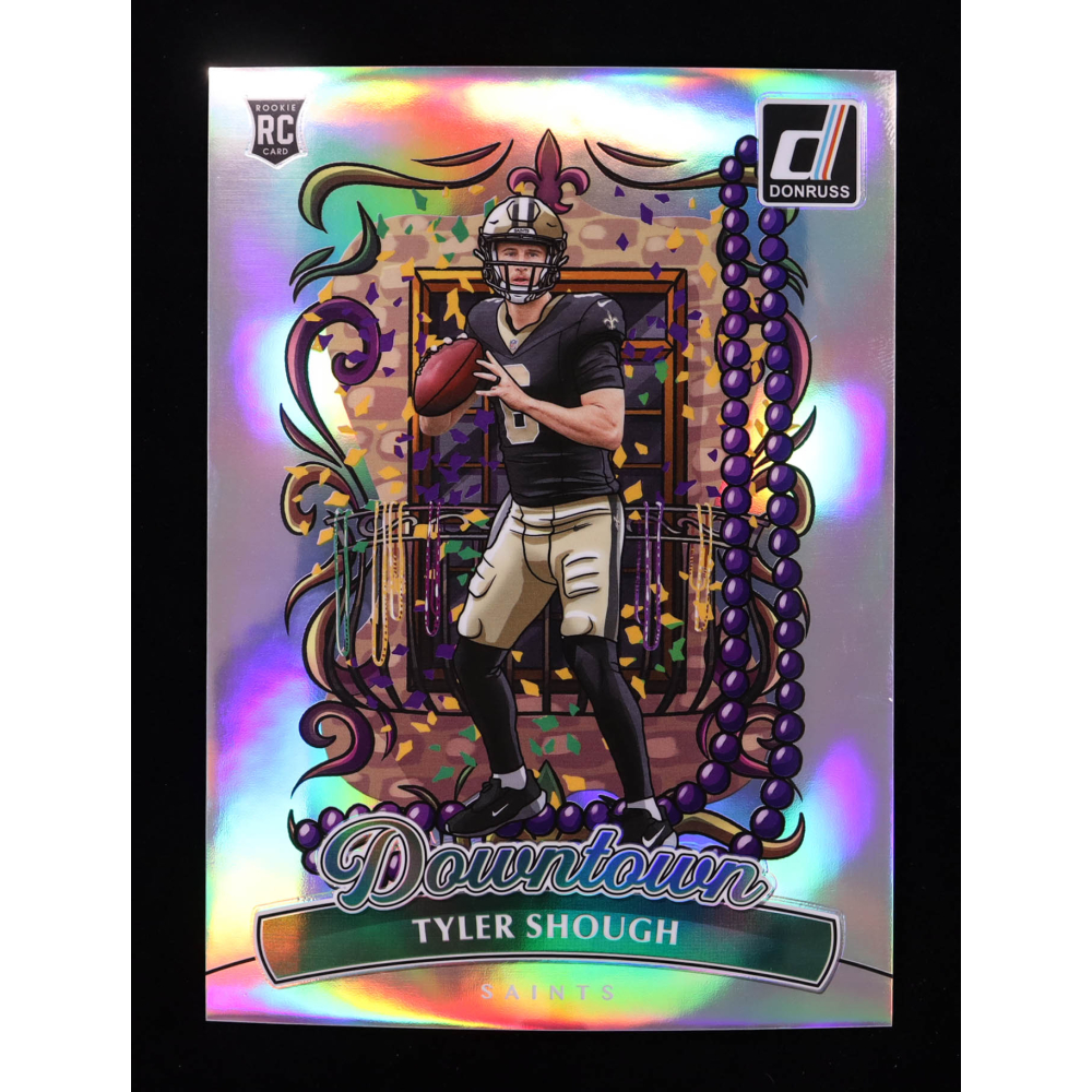 Tyler Shough 2025 Donruss Downtown! Oversize #19 RC at PristineAuction.com