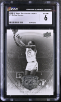 Michael Jordan 2009-10 Upper Deck Jordan Legacy #1 (CGC 6) at PristineAuction.com