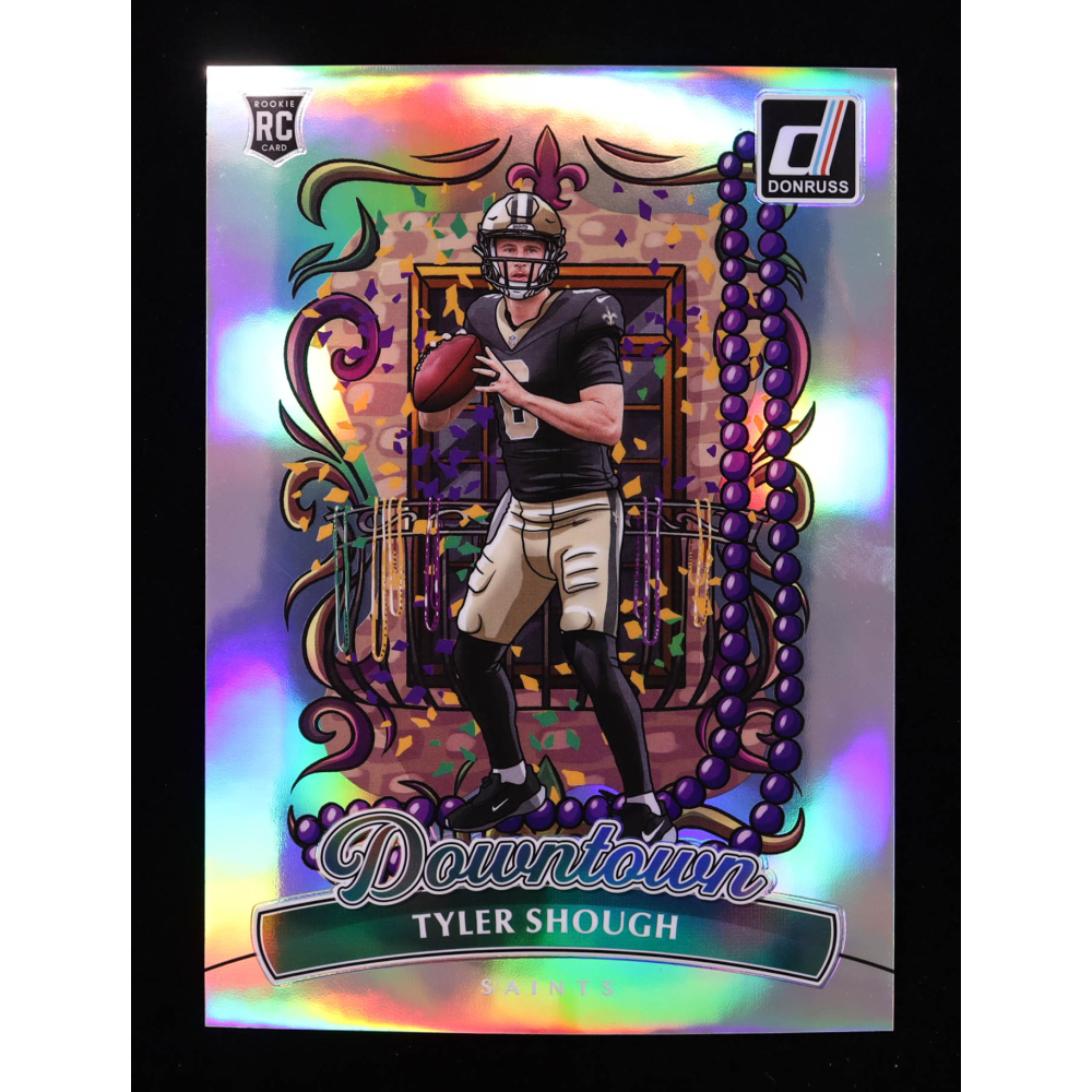 Tyler Shough 2025 Donruss Downtown! Oversize #19 RC at PristineAuction.com