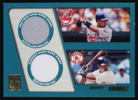 Manny Ramirez 2001 Topps Traded Dual Jersey Relics #TTRMR at PristineAuction.com