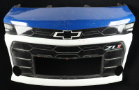 Chase Elliott Race-Used 2021 NASCAR Cup Series #9 NAPA Auto Parts Partial Center Nose Car Piece (Hendrick Motorsports) at PristineAuction.com