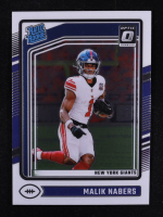 Malik Nabers 2024 Donruss Optic #271 RR RC at PristineAuction.com