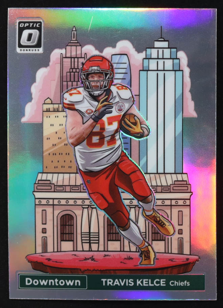 Travis Kelce 2024 Donruss Optic Downtown #7