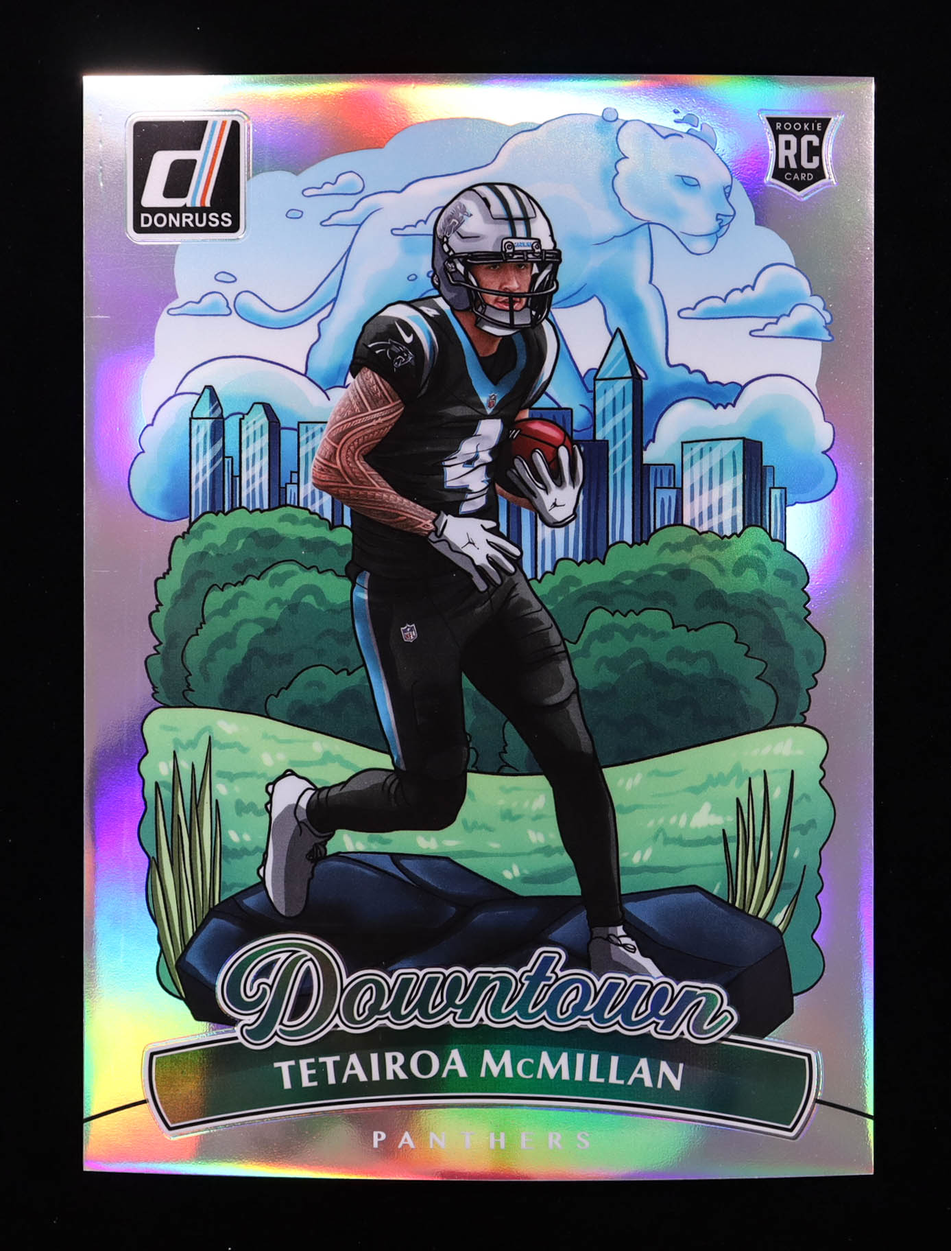 Tetairoa McMillan 2025 Donruss Downtown! Oversize #15 RC at PristineAuction.com Tetairoa McMillan 2025 Donruss Downtown! Oversize #15 RC at PristineAuction.com