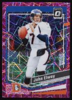 John Elway 2023 Donruss Optic Pink Velocity #55 #72/79 at PristineAuction.com