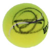 Novak Djokovic Signed Tennis Ball (PSA) at PristineAuction.com