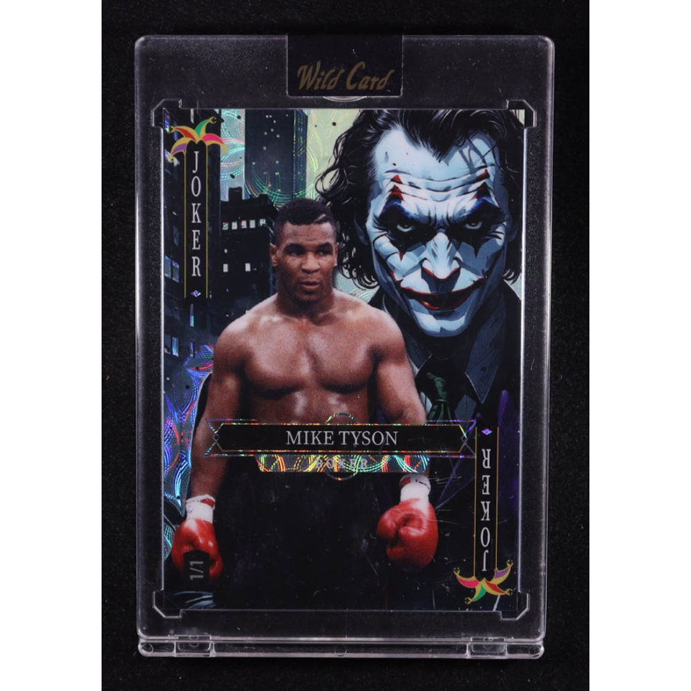 Mike Tyson 2025 Wild Card Jokers Wild Kaleidoscope #SDJWMMTNm09 #1/1 at PristineAuction.com