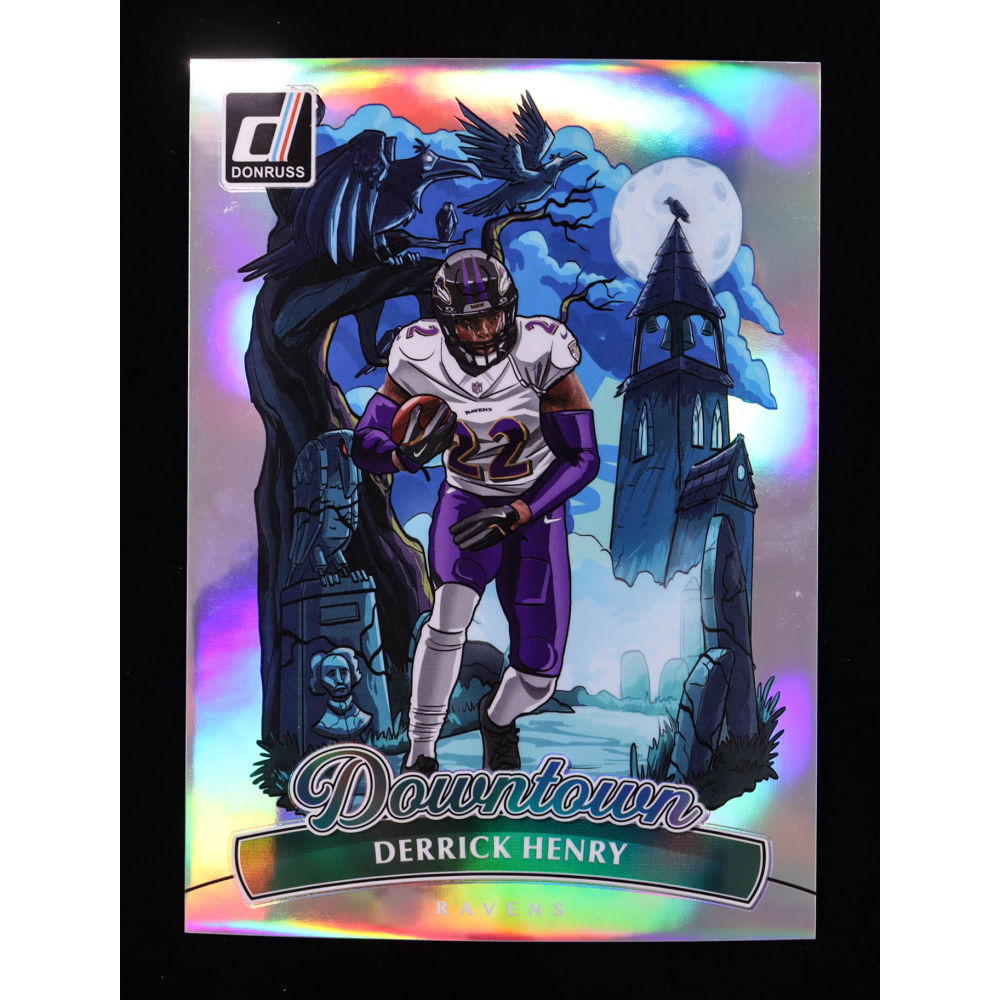 Derrick Henry 2025 Donruss Downtown! Oversize #3 at PristineAuction.com