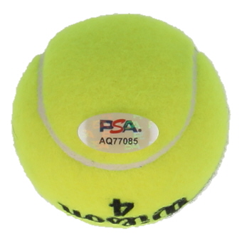 Novak Djokovic Signed Tennis Ball (PSA) at PristineAuction.com Novak Djokovic Signed Tennis Ball (PSA) at PristineAuction.com