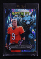 Joe Burrow 2025 Wild Card Monster Hit Monster Hunt Werewolf Blue Shock #MHWW-JB #1/1 at PristineAuction.com