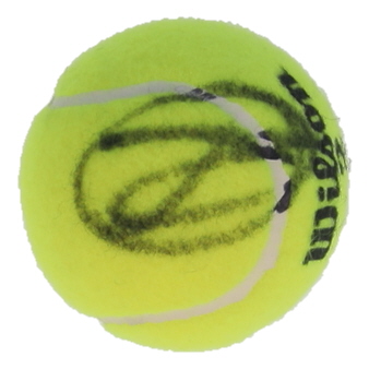 Novak Djokovic Signed Tennis Ball (PSA) at PristineAuction.com Novak Djokovic Signed Tennis Ball (PSA) at PristineAuction.com