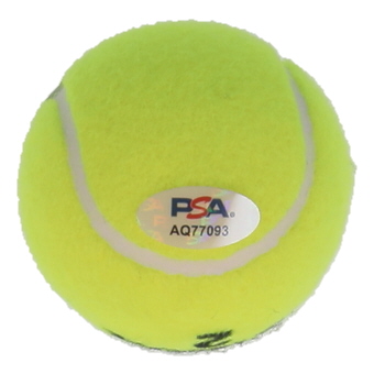 Novak Djokovic Signed Tennis Ball (PSA) at PristineAuction.com Novak Djokovic Signed Tennis Ball (PSA) at PristineAuction.com