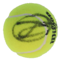 Novak Djokovic Signed Tennis Ball (PSA) at PristineAuction.com