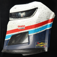 William Byron Race-Used 2022 NASCAR Cup Series #24 Valvoline Partial Left Nose Car Piece (Hendrick Motorsports) at PristineAuction.com