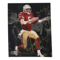 Jeff Garcia Signed 49ers 8x10 Photo Inscribed "4x Pro Bowl" (Beckett) at PristineAuction.com