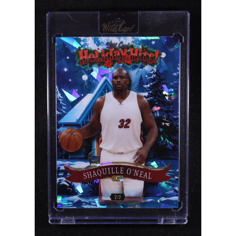 Shaquille O'Neal 2025 Wild Card Holiday Hits Crystal #HHa1SO #2/2 at PristineAuction.com