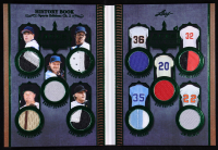 2025 Leaf History Book Sports Edition Chapter Two Aces In My Book Green #AM2 #2/2 Greg Maddux / Pedro Martinez / Randy Johnson / Roger Clemens / Curt Schilling / Gaylord Perry / Roy Halladay / Don Sutton / Phil Niekro / Jim Palmer at PristineAuction.com