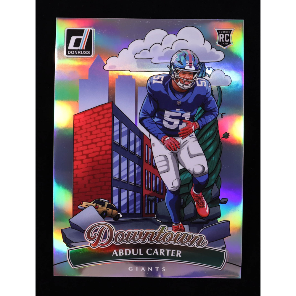 Abdul Carter 2025 Donruss Downtown! Oversize #20 RC at PristineAuction.com