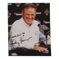 Mickey Loomis Signed Saints 8x10 Photo Inscribed "Who Dat!" (Beckett) at PristineAuction.com