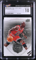 Michael Jordan 2009-10 Upper Deck Jordan Legacy #41 (CGC 10) at PristineAuction.com