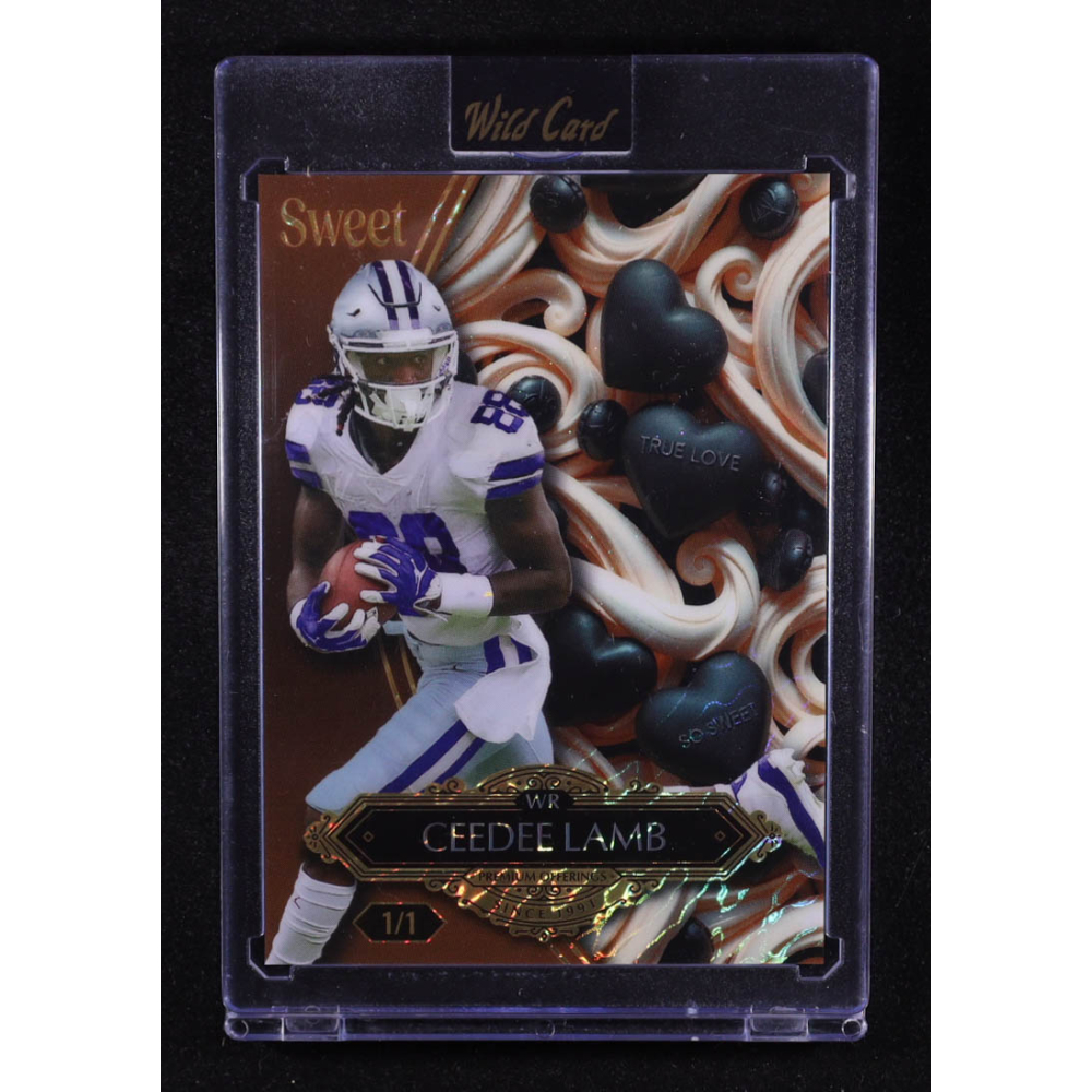 CeeDee Lamb 2026 Wild Card Sweet Black Island #SWLBK2CL #1/1 at PristineAuction.com