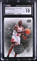 Michael Jordan 2009-10 Upper Deck Jordan Legacy #40 (CGC 10) at PristineAuction.com