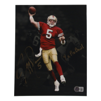Jeff Garcia Signed 49ers 8x10 Photo Inscribed "4x Pro Bowl" (Beckett) at PristineAuction.com