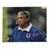 Jim E. Mora Signed Colts 8x10 Photo (Beckett) at PristineAuction.com