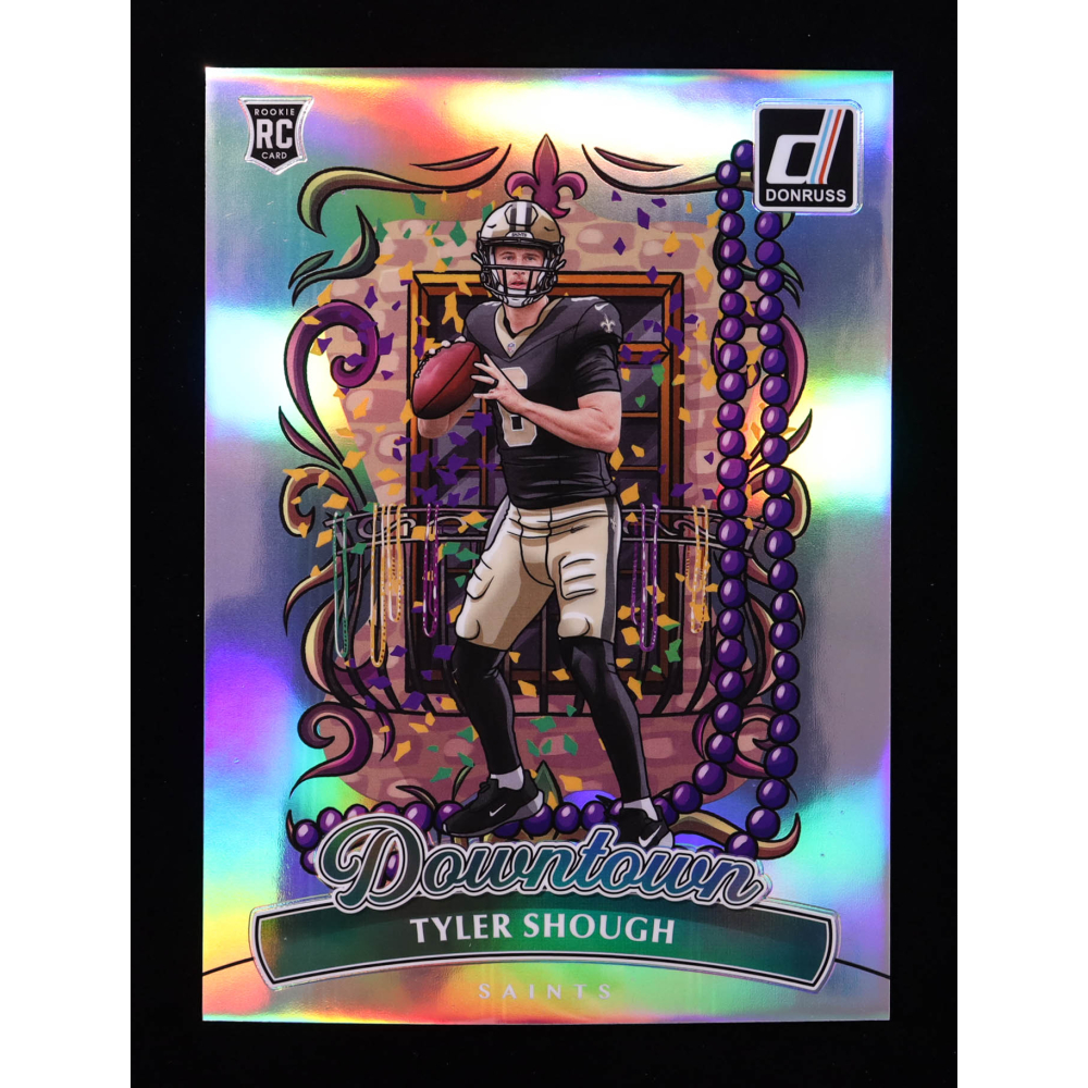 Tyler Shough 2025 Donruss Downtown! Oversize #19 RC at PristineAuction.com