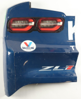 Chase Elliott Race-Used 2021 NASCAR Cup Series #9 Kelly Blue Book Partial Left Bumper Car Piece (Hendrick Motorsports) at PristineAuction.com