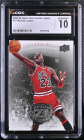 Michael Jordan 2009-10 Upper Deck Jordan Legacy #17 (CGC 10) at PristineAuction.com