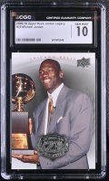 Michael Jordan 2009-10 Upper Deck Jordan Legacy #25 (CGC 10) at PristineAuction.com