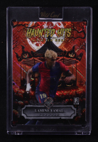 Lamine Yamal 2025 Wild Card Haunted Hits Monster Hunt Carousel Cross Hatch Orange #HHCA-LY RC #1/1 at PristineAuction.com