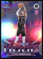 Victor Wembanyama  2023-24 Hoops Premium Stock Hoopla Silver Prizm #5 RC at PristineAuction.com