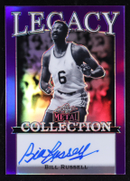Bill Russell 2022 Leaf Legacy Collection Signatures Prismatic Purple #LCABR10 #3/4 at PristineAuction.com