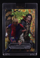 Lamine Yamal 2025 Wild Card Monster Hit Monster Hunt Dracula Kaleidoscope Yellow #MHCD-LY RC #1/1 at PristineAuction.com