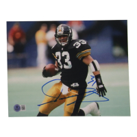 Merril Hoge Signed Steelers 8x10 Photo (Beckett) at PristineAuction.com