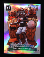 Shedeur Sanders 2025 Donruss Downtown! Oversize #17 RC at PristineAuction.com