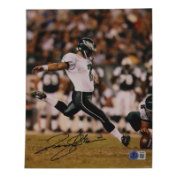 David Akers Signed Eagles 8x10 Photo (Beckett) at PristineAuction.com