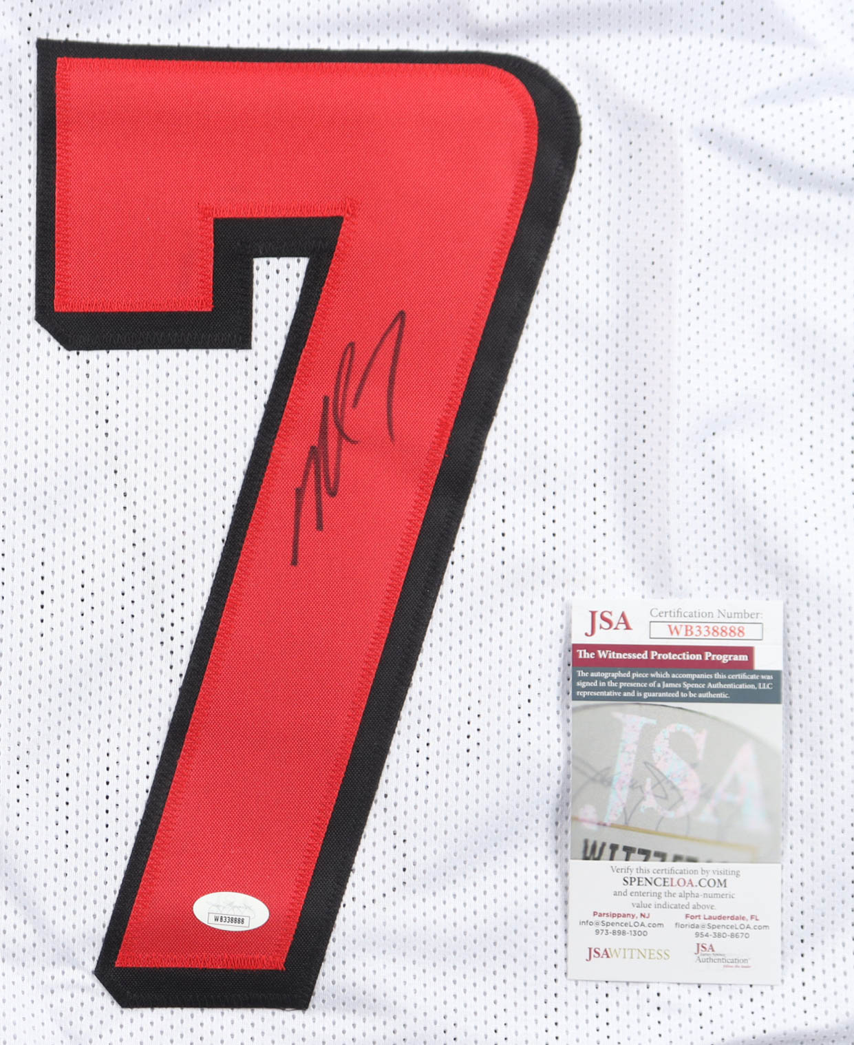 Michael Vick Signed Jersey (JSA) at PristineAuction.com Michael Vick Signed Jersey (JSA) at PristineAuction.com