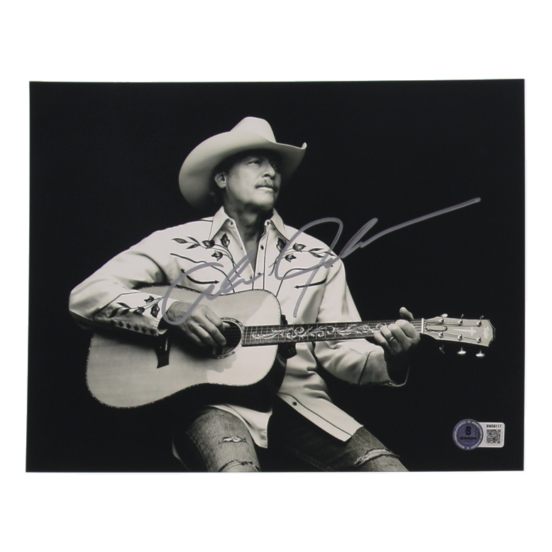 Alan Jackson Signed 8x10 Photo (Beckett) at PristineAuction.com Alan Jackson Signed 8x10 Photo (Beckett) at PristineAuction.com