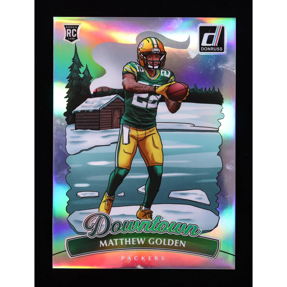 Matthew Golden 2025 Donruss Downtown! Oversize #18 RC at PristineAuction.com