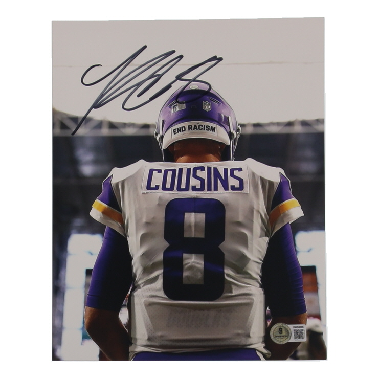 Kirk Cousins Signed Vikings 8x10 Photo (Beckett) at PristineAuction.com Kirk Cousins Signed Vikings 8x10 Photo (Beckett) at PristineAuction.com