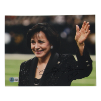 Gayle Benson Signed Saints 8x10 Photo (Beckett) at PristineAuction.com