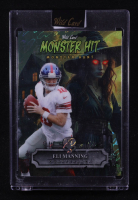 Eli Manning 2025 Wild Card Monster Hit Monster Hunt Witch Island Foil Yellow #MHWH-EM #1/1 at PristineAuction.com