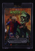 Lamine Yamal 2025 Wild Card Monster Hit Monster Hunt Frankenstein Island Foil Orange #MHCF-LY RC #1/1 at PristineAuction.com
