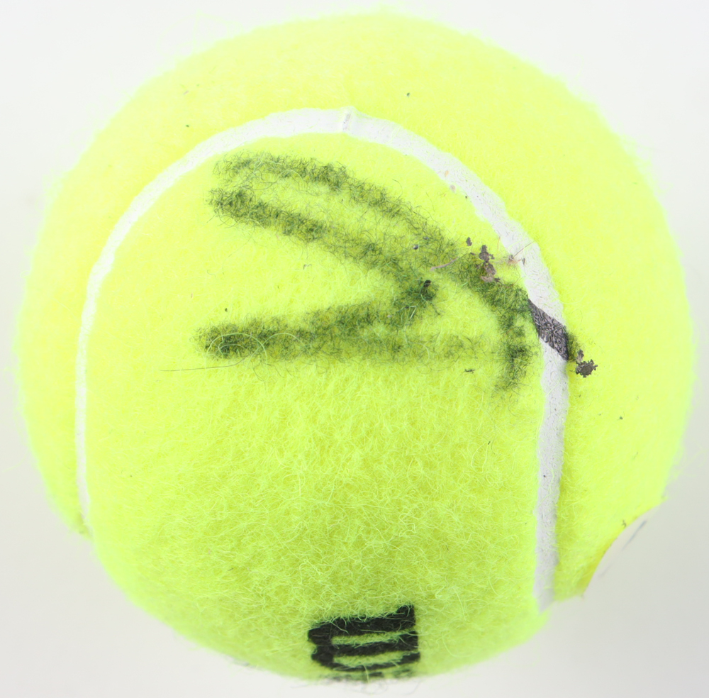 Jannik Sinner Signed Tennis Ball (PSA) at PristineAuction.com Jannik Sinner Signed Tennis Ball (PSA) at PristineAuction.com